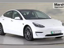 White Used 2021 Tesla Model 3 Long Range Sedan | £18,447 (Fair price)