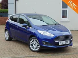 Blue Used 2014 Ford Fiesta Titanium Hatchback | £4,495 (Fair price)