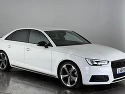 White Used 2018 Audi A4 Black Edition Sedan | £15,600 (Fair price)