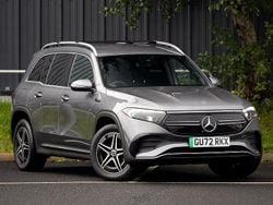 Grey Used 2022 Mercedes EQB350 AMG line SUV | £28,498 (Fair price)