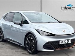 Geyser silver metallic Used 2022 Cupra Born Hatchback | £18,200 (Fair price)