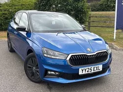 Race blue metallic black magic pearl effect New 2025 Skoda Fabia Design Edition Hatchback | £18,495 (Fair price)