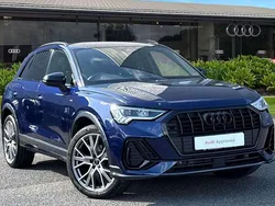 Blue Used 2025 Audi Q3 Black Edition SUV | £36,998 (Fair price)