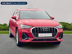 Red Used 2022 Audi Q3 S-Line SUV | £24,876 (Fair price)