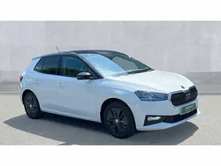 Moon white metallic black magic pearl effect New 2024 Skoda Fabia Colour Edition Hatchback | £15,750 (Super price)