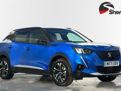 Blue Used 2021 Peugeot e-2008 GTi SUV | £13,390 (Fair price)