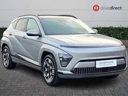Metallic shimmering silver Used 2024 Hyundai Kona Ultimate SUV | £29,640 (Expensive)