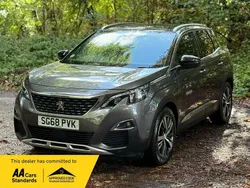 Grey Used 2018 Peugeot 3008 GT-line Hatchback | £8,095 (Fair price)