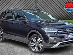 Black Used 2023 VW T-Cross Black Edition SUV | £17,499 (Fair price)