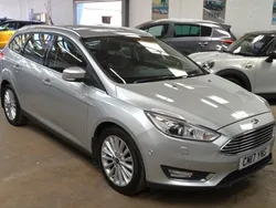 Silver Used 2017 Ford Focus Titanium X Estate | £7,995 (Good price)