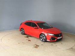 Red Used 2019 Honda Civic SR Hatchback | £10,499 (Fair price)