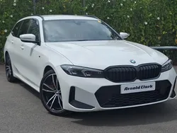 White Used 2024 BMW 320 M Sport Estate | £32,698 (A bit pricey)