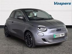 Grey Used 2022 Fiat 500e La Prima Cabriolet | £16,495 (Fair price)