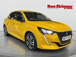 Yellow Used 2023 Peugeot 208 Allure+ Hatchback | £16,999 (Fair price)