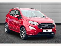 Fantastic red Used 2022 Ford Ecosport ST-Line SUV | £13,750 (Fair price)