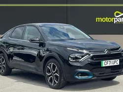 Black Used 2022 Citroën e-C4 Shine Hatchback | £11,989 (Good price)