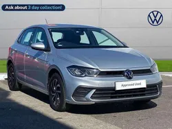 Silver Used 2022 VW Polo Life Hatchback | £15,950 (Fair price)