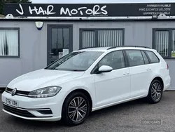 White Used 2018 VW Golf VII SE Estate | £10,950 (Good price)