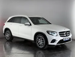 White Used 2017 Mercedes GLC220 AMG line Estate | £18,200 (Good price)