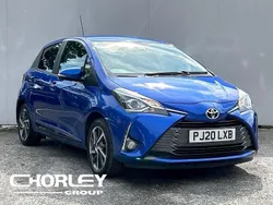 Blue Used 2020 Toyota Yaris Hatchback | £10,951 (Fair price)