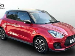 Red Used 2022 Suzuki Swift Sport Hatchback | £16,795 (Fair price)