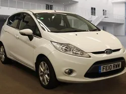 White Used 2010 Ford Fiesta Zetec Hatchback | £4,000 (Fair price)