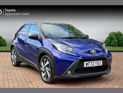 Juniper blue bitone Used 2022 Toyota Aygo Hatchback | £11,490 (Fair price)