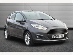 Grey Used 2017 Ford Fiesta Zetec Hatchback | £8,695 (Fair price)