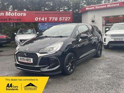 Black Used 2019 DS Automobiles DS3 Performance Hatchback | £9,995 (Fair price)