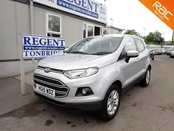 Silver Used 2015 Ford Ecosport Zetec SUV | £6,795 (Fair price)