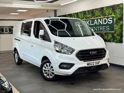 White Used 2022 Ford Transit Custom Limited Van | £19,185 (A bit pricey)