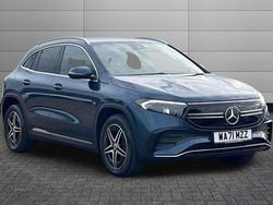 Denim blue Used 2021 Mercedes EQA250 AMG line SUV | £19,990 (Fair price)