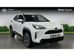 White Used 2024 Toyota Yaris Hybrid SUV | £24,553 (A bit pricey)
