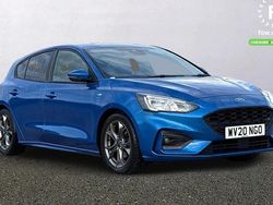 Blue Used 2020 Ford Focus ST-Line Hatchback | £13,299 (Fair price)