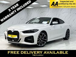 White Used 2021 BMW 420 M Sport Coupe | £24,995 (Fair price)