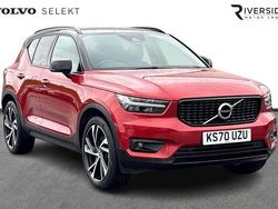 Fusion red Used 2021 Volvo XC40 R-Design Pro SUV | £25,992