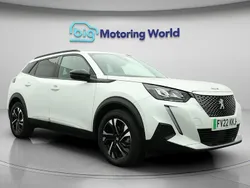 White Used 2022 Peugeot e-2008 Allure Premium SUV | £11,700 (Fair price)