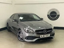 Grey Used 2018 Mercedes CLA220 AMG line Sedan | £14,495 (Fair price)