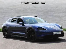 Blue Used 2024 Porsche Taycan Cross Turismo Sedan | £69,995 (A bit pricey)