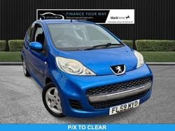 Blue Used 2009 Peugeot 107 Hatchback | £1,495 (Fair price)