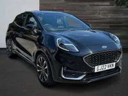 Black Used 2022 Ford Puma ST-Line SUV | £16,999 (Fair price)