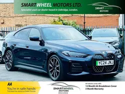 Blue New 2024 BMW i4 M Sport Sedan | £31,840