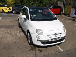 White Used 2012 Fiat 500 Lounge Hatchback | £2,995 (Fair price)