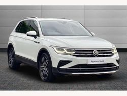 White Used 2021 VW Tiguan Elegance SUV | £26,227 (Fair price)