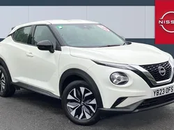 White Used 2023 Nissan Juke Acenta SUV | £14,582 (Good price)