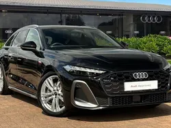 Black New 2025 Audi A5 S-Line Coupe | £44,980