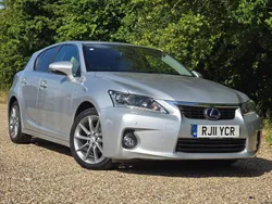 Silver Used 2011 Lexus CT200h Hatchback | £8,450 (A bit pricey)