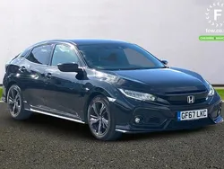 Black Used 2017 Honda Civic Sport Hatchback | £13,299 (Fair price)
