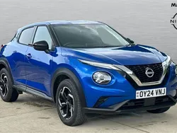 Blue Used 2024 Nissan Juke N-Connecta SUV | £18,331 (Fair price)