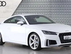 White Used 2020 Audi TT S-Line Coupe | £22,577 (Good price)